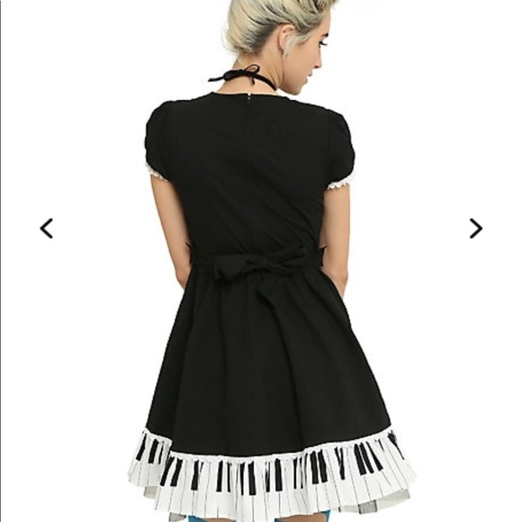 Hot Topic Lolita Piano Dress, NWT🥳 - Picture 2 of 3